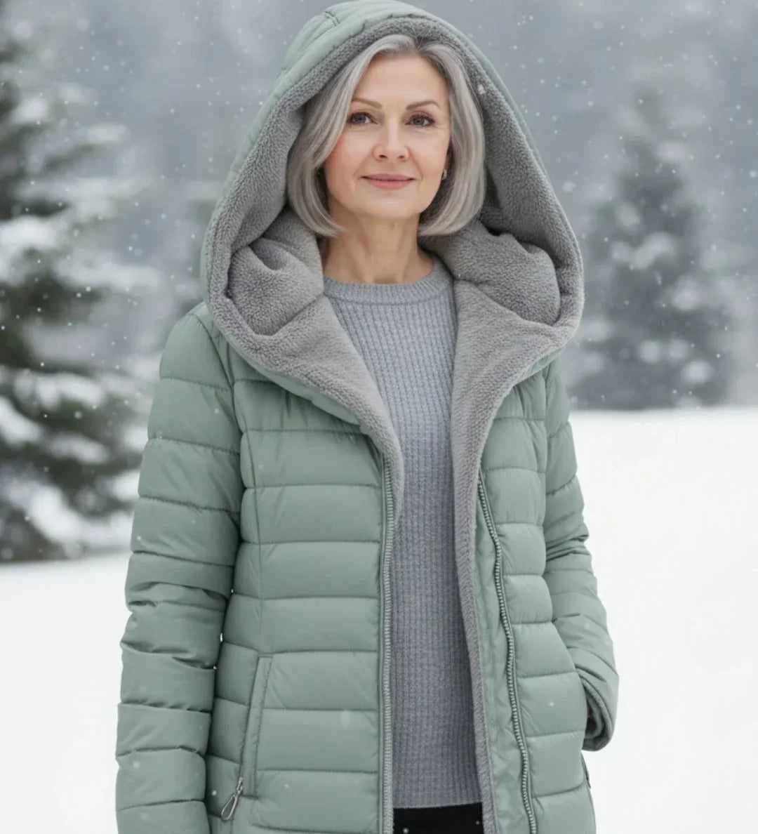 Olivia | Casaco de Inverno Acolchoado