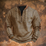 João - Pullover de malha com fecho