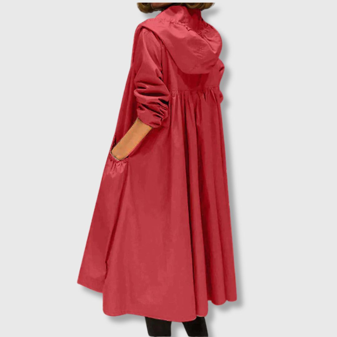 Juliana | Gabardina comprida para conforto
