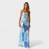Marta - Vestido Longo Brisa Azul