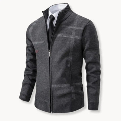Sweater de Malha - Fecho Frontal Total