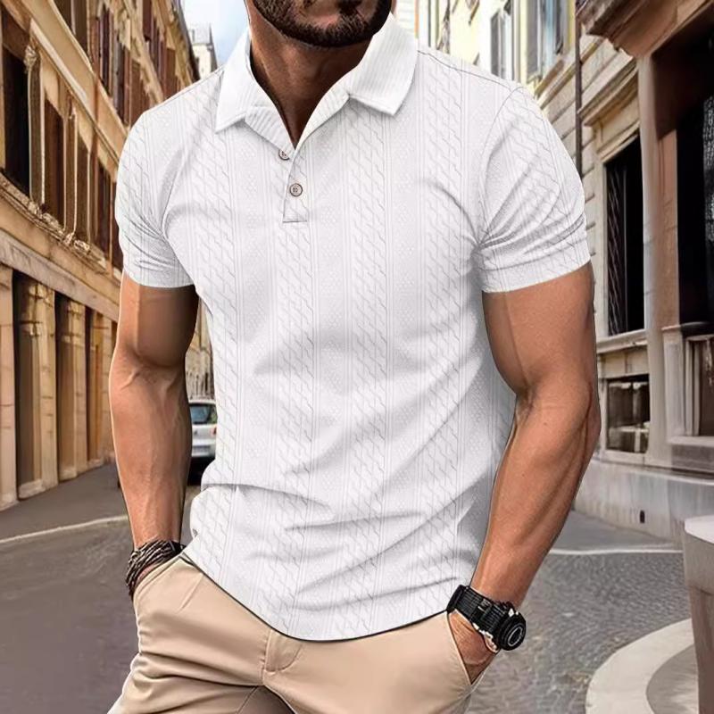 Camisa Polo - Textura Jacquard Relaxado