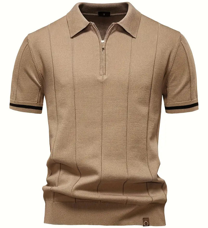 Camisa Polo - Mistura Poliéster Slim