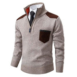 Pullover de Malha - Com Colarinho