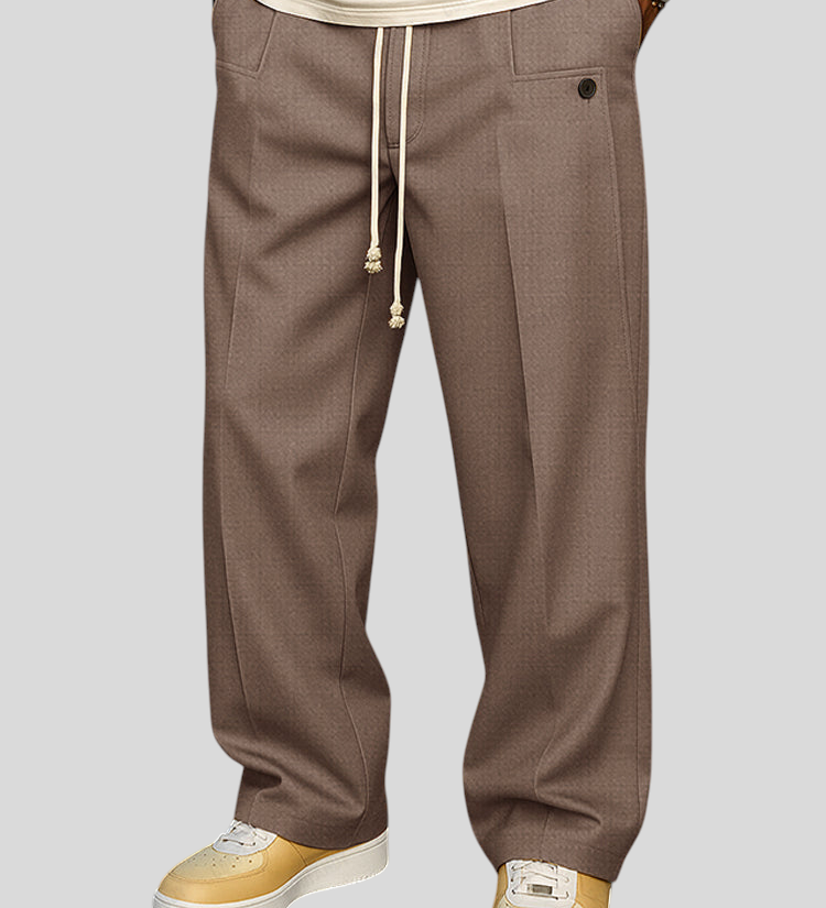 Edgar - Calças Masculinas Elegantes com Corda