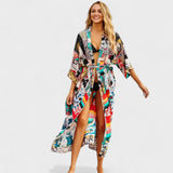 Petra - Kimono Longo Estilo Boho