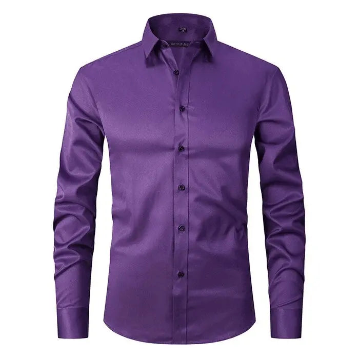 Camisa - Mistura Poliéster Sem Rugas