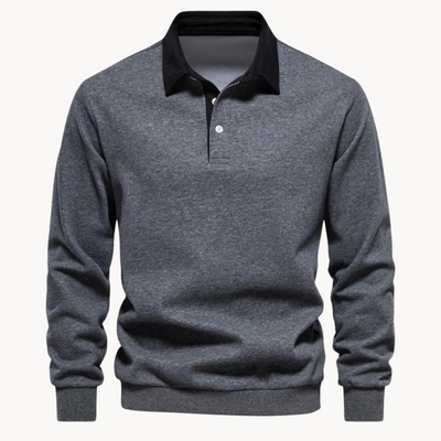 Sweatshirt Polo Soft-Blend - Flexível