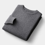 João - Mixed Knit Round Neck Jumper