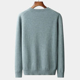 João - Mixed Knit Round Neck Jumper