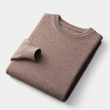 João - Mixed Knit Round Neck Jumper