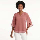 Francisca | Blusa com Mangas de Folhos